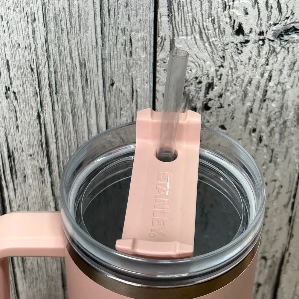 Stanley Quencher H2.0‎ FlowState Tumbler 40oz Pink Rose Quartz Insulated Cup - Picture 4 of 5